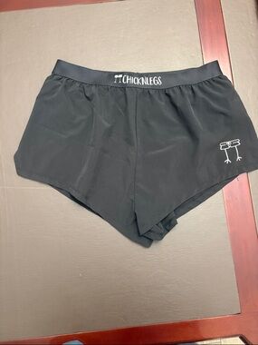 Chickn Legs Men's Athletic Shorts - Black